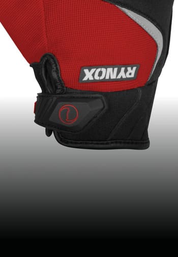Rynox Helium GT Riding Gloves Secure fastening